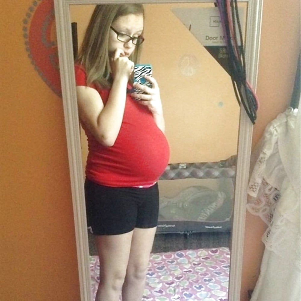 Pregnant teen fucked with massive photos
