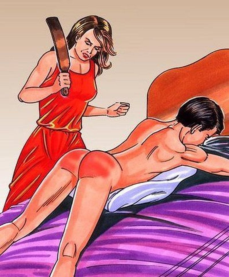 Trans spanking