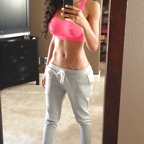Topless Chicks In Sweatpants.