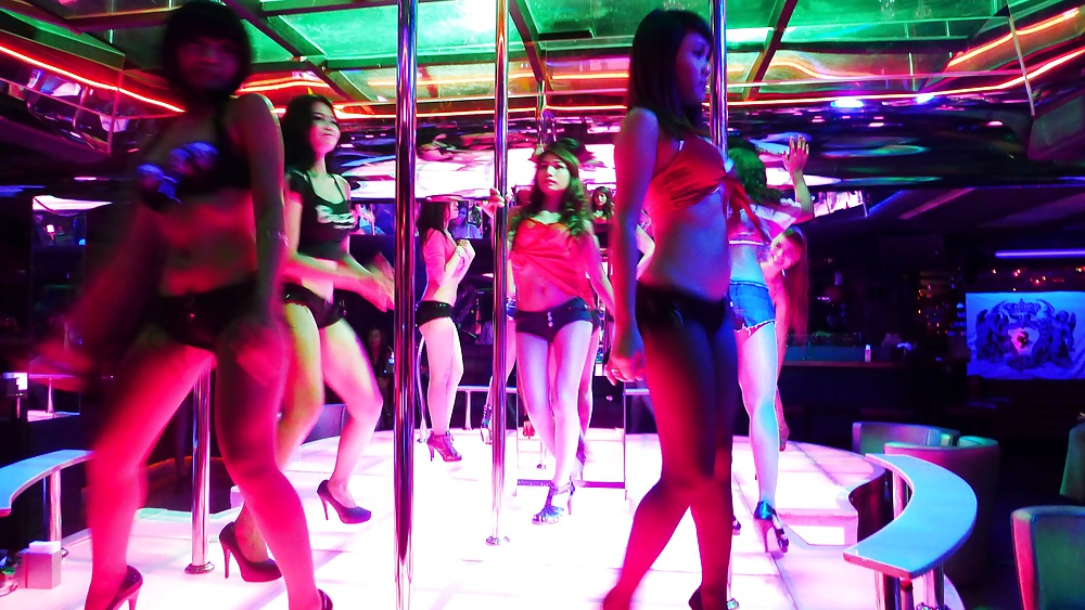 Asian gogo bar girl strippers