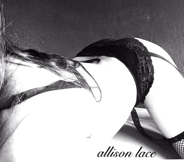 Allison lace bareback sissy bitch fan photo