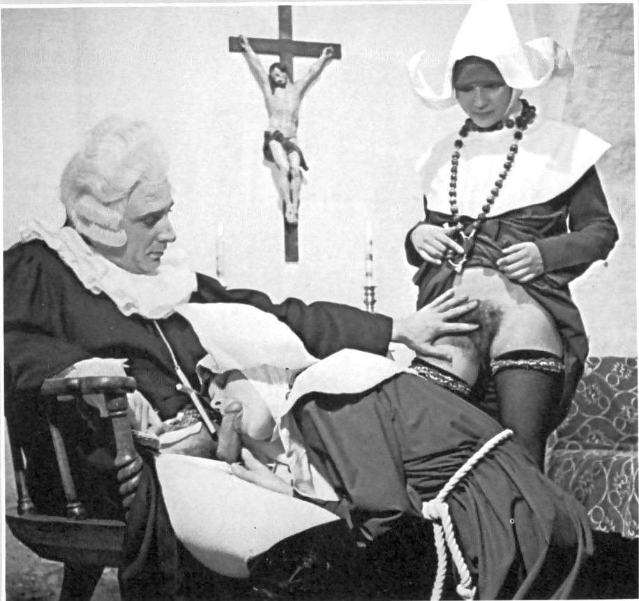Vintage porn nun