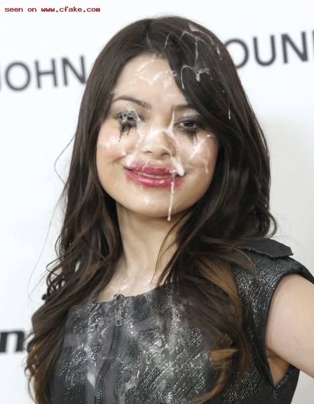 Sexy miranda cosgrove face covered in cum