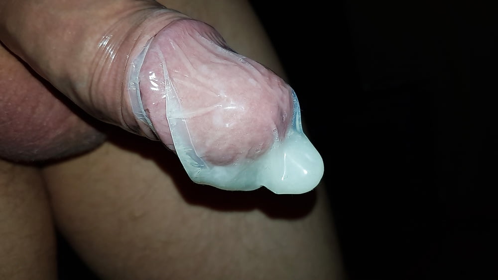 Condom Full Of Cum.