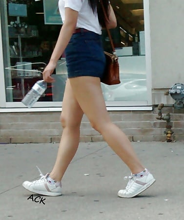 Candid legs and feet....
