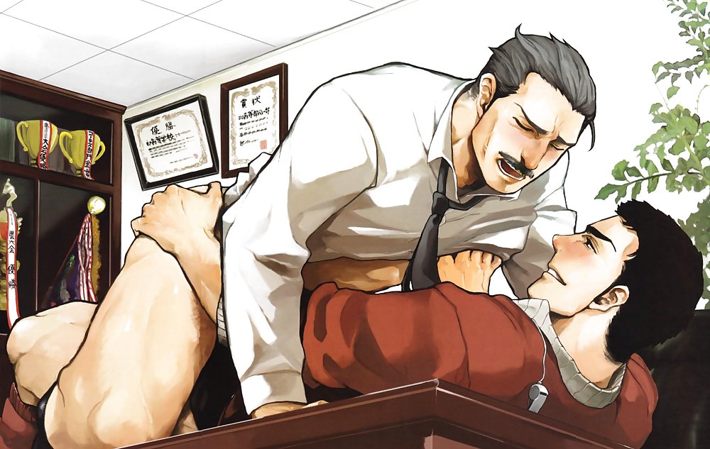 Gay office street hentai