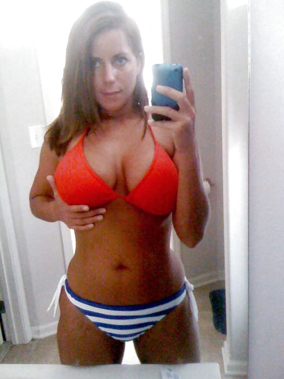 Busty Brunette Self Pics porn pictures