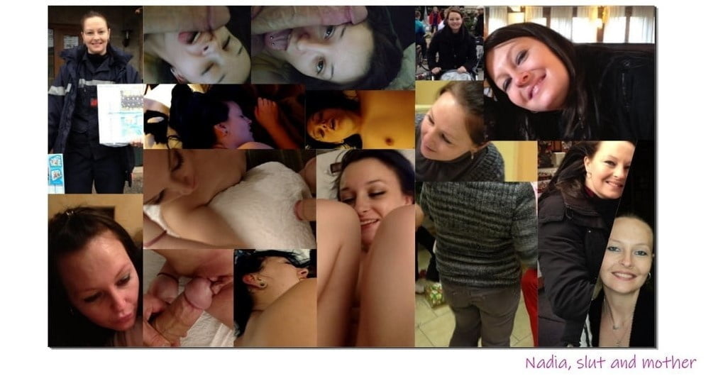 Submissive french amateur slutwife and whore Nadia - 148 Photos 