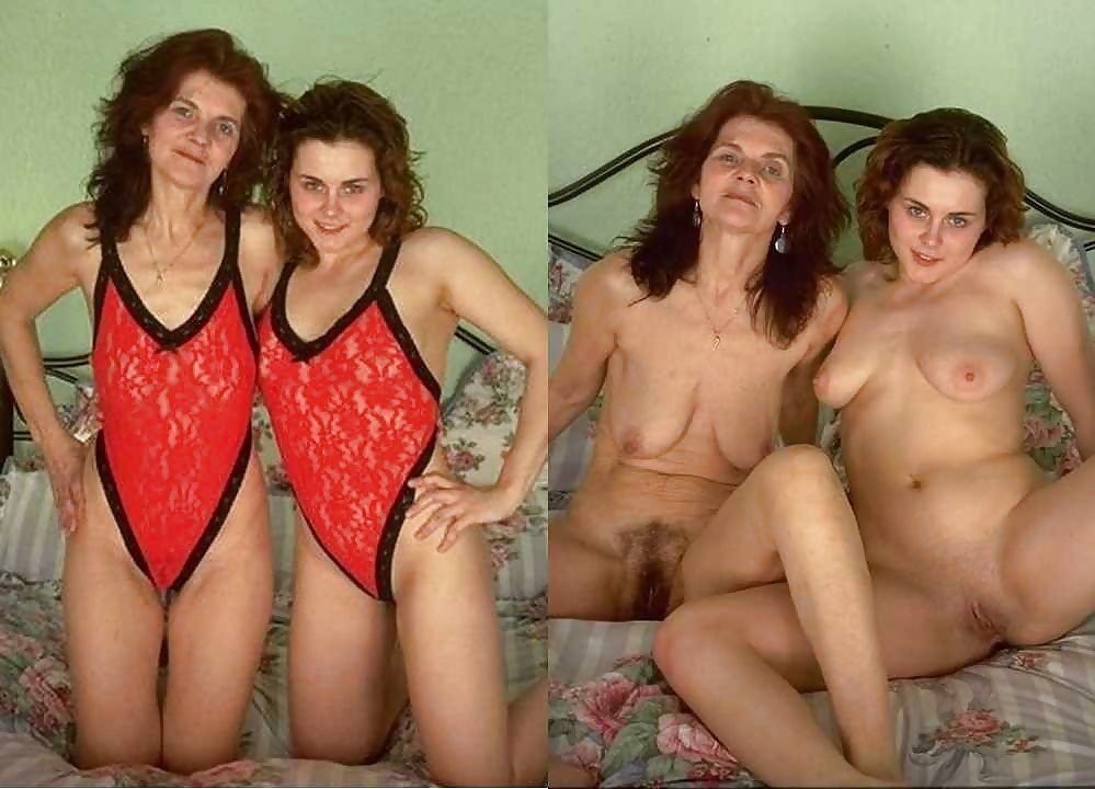Mothers & Daughters - dressed and undressed. porn pictures