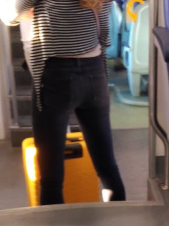 sexy legs and ass whith jeans or thight pant           