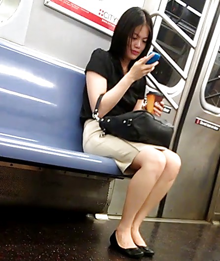 New York Subway Girls Asian porn pictures