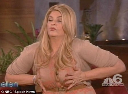 Naked kirsty alley Kirstie Alley