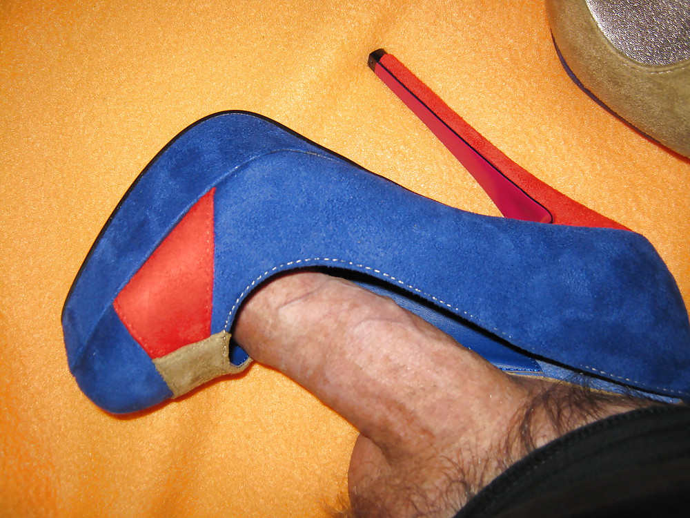 More of blue heels porn pictures