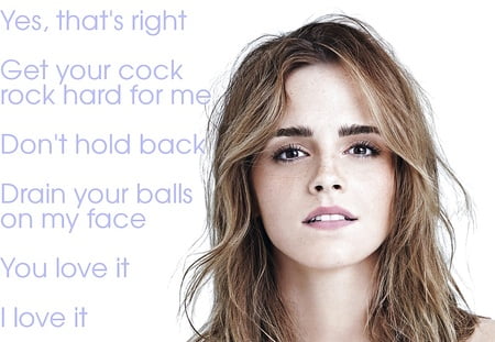 450px x 311px - Emma Watson JOI captions - 51 Pics | xHamster