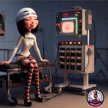 Pixwhores Experimental Enhanced: Animated Orgasmatron Gifs #25