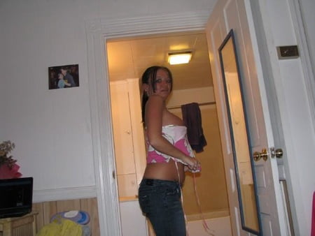 at home with friends         