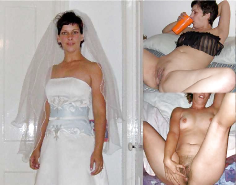Real Amateur Brides Dressed Undressed 15 porn pictures
