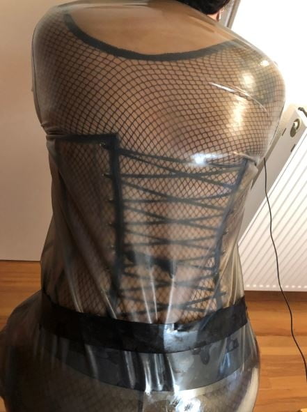 Casual Latex Under Day Wear