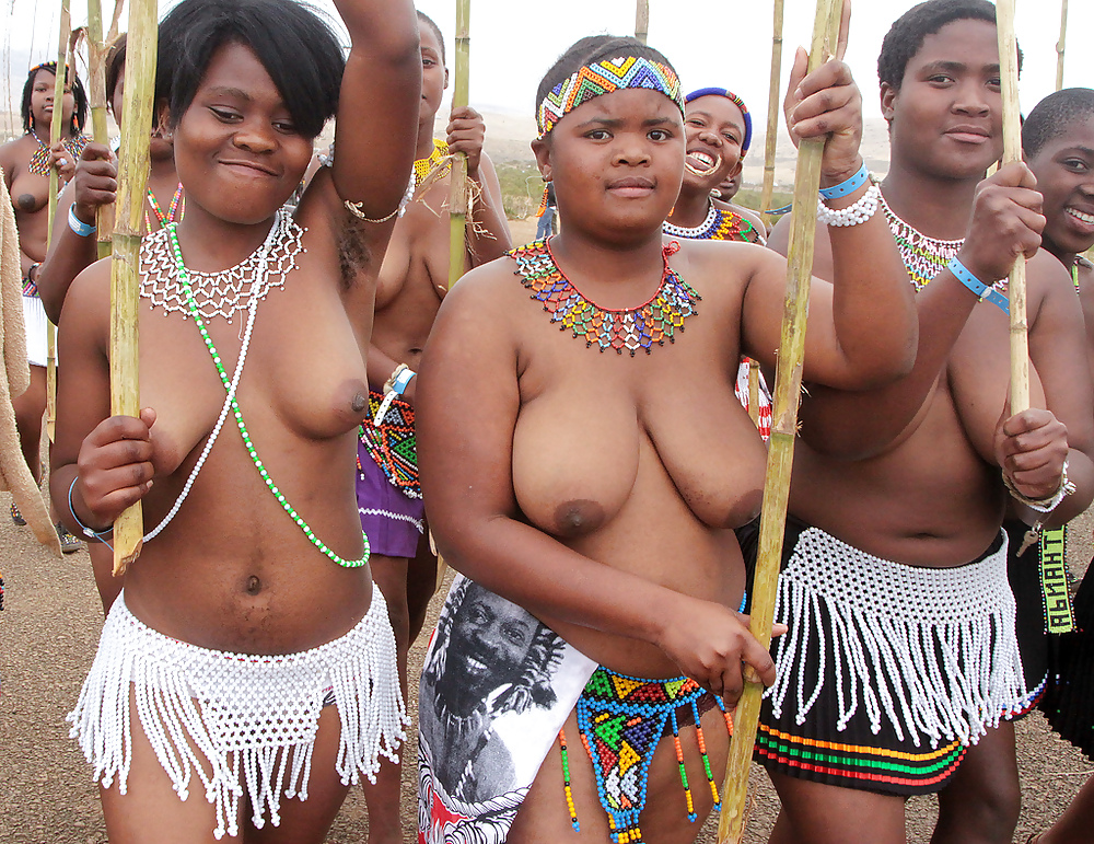 Nude Zulu Woman.