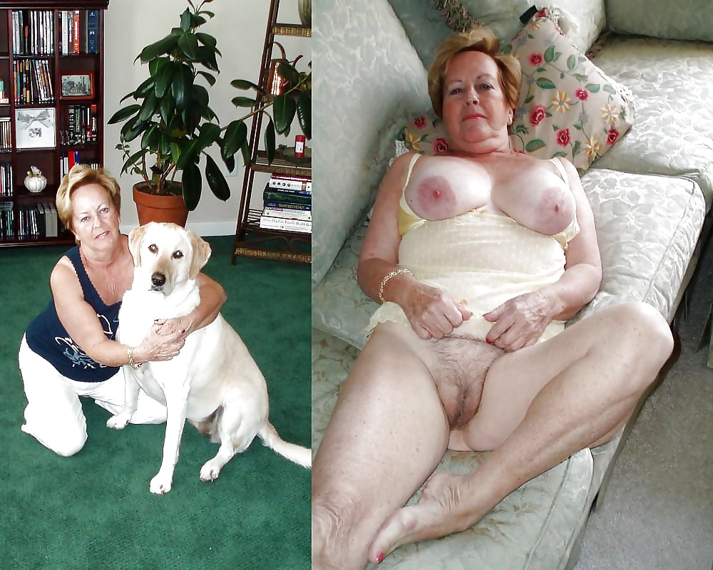 Clothed and Nude 26 Milfs & Matures porn pictures