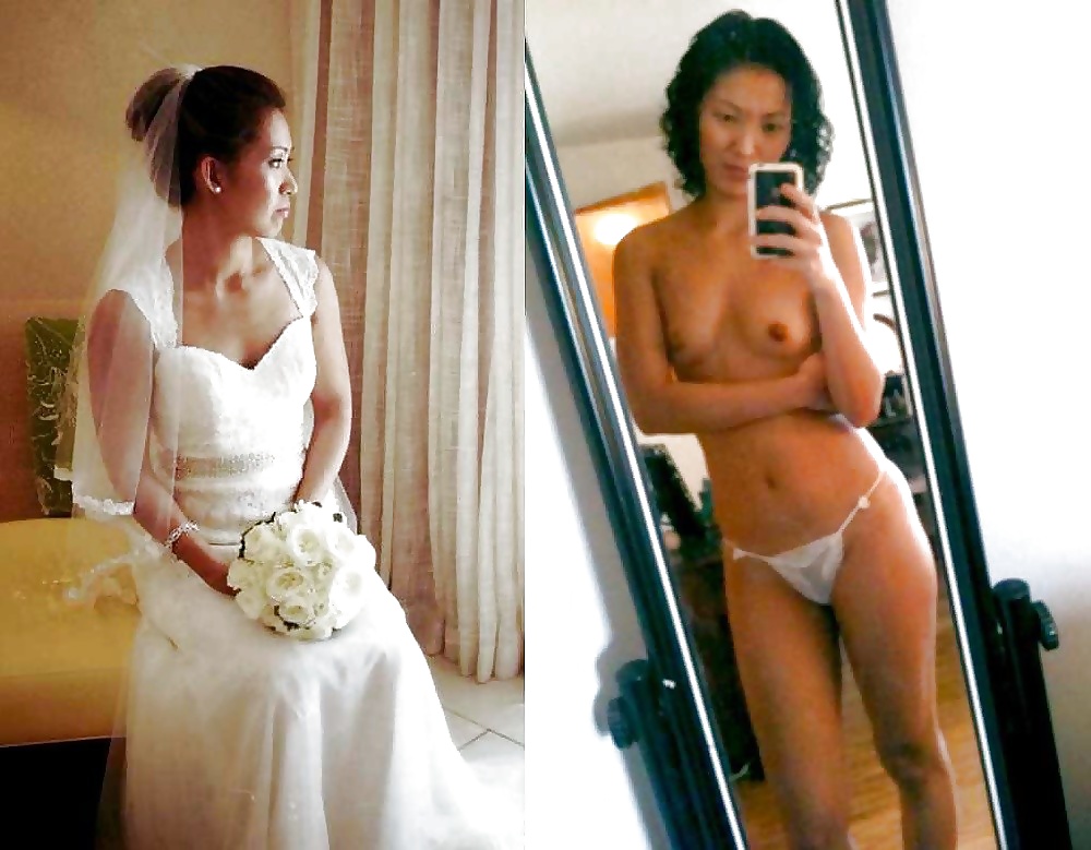 Brides - Dressed and Undressed porn pictures