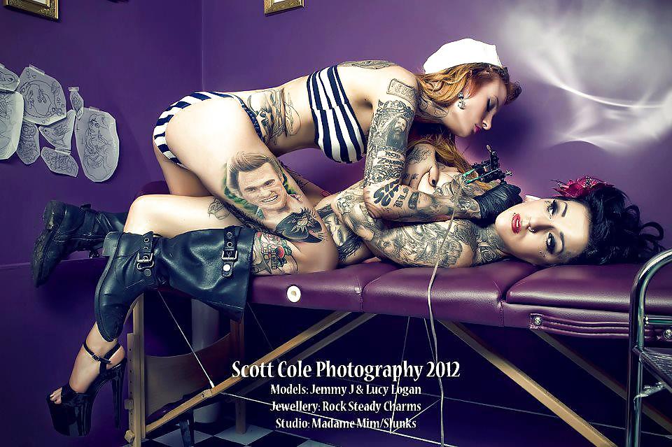 tattoo models 1.2 (male & female) porn pictures