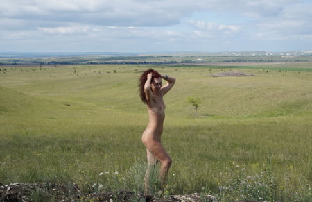 naked on big meadow         