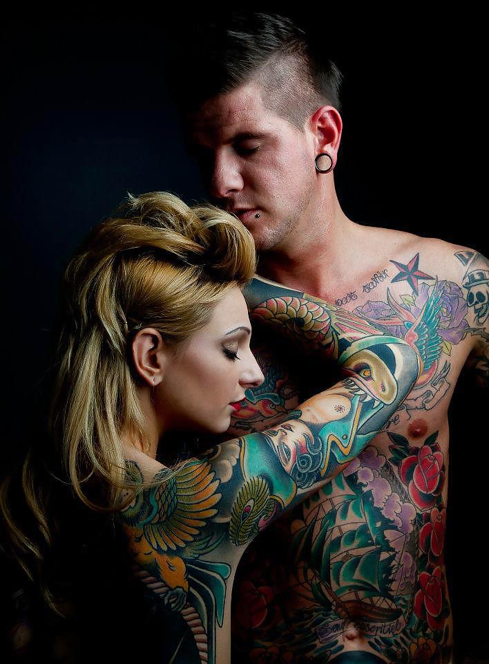 tattoo models 1.2 (male & female) porn pictures