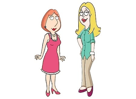 Porn Francine Smith Dress - Francine Smith & Lois Griffin. Queens of Cartoon Milfs - 53 ...