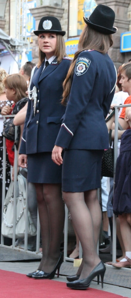 Ukrainian Police Women in Pantyhose - 19 Photos 