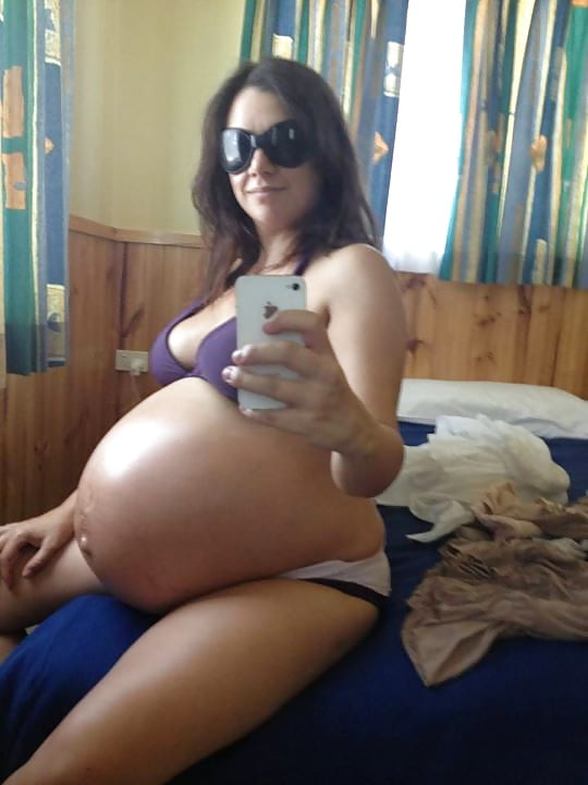 Selfie Pregnant Bondage | BDSM Fetish