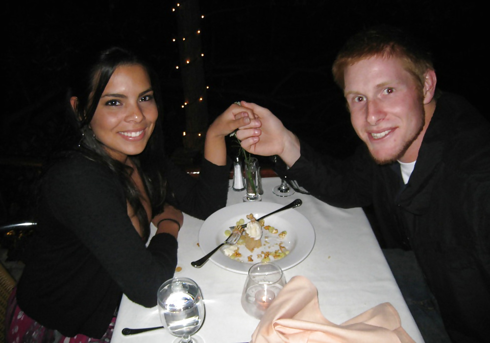 Stunning Spanish with her Lucky Boyfriend. porn pictures