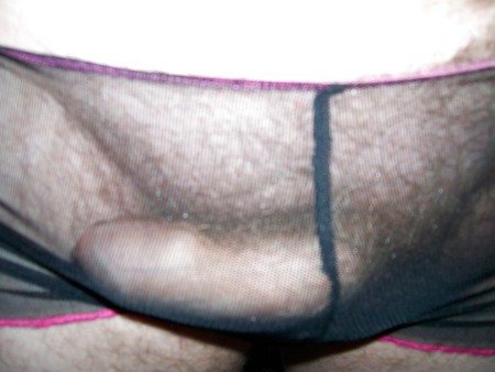 me in wifes thong