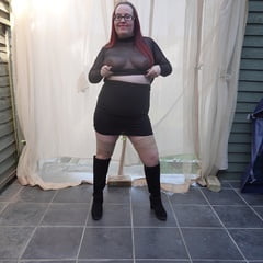 XXX See and Save As transparent top with miniskirt and boots porn pict naked pictures thumbnail