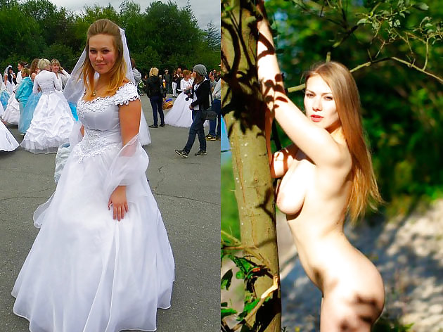 Real Amateur Brides Dressed Undressed 12 porn pictures