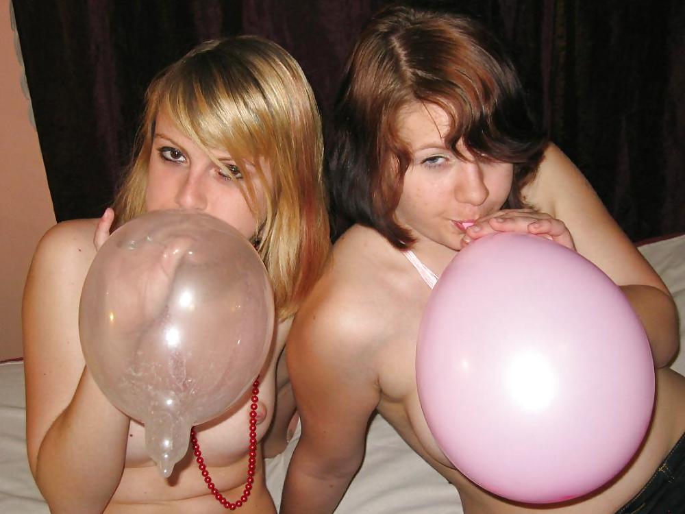 Balloon girls porn pictures