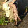 Fishnet nylon