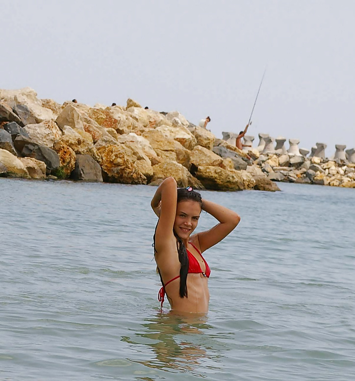 two friends - Beach porn pictures