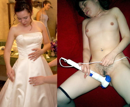 brides dressed and naked         