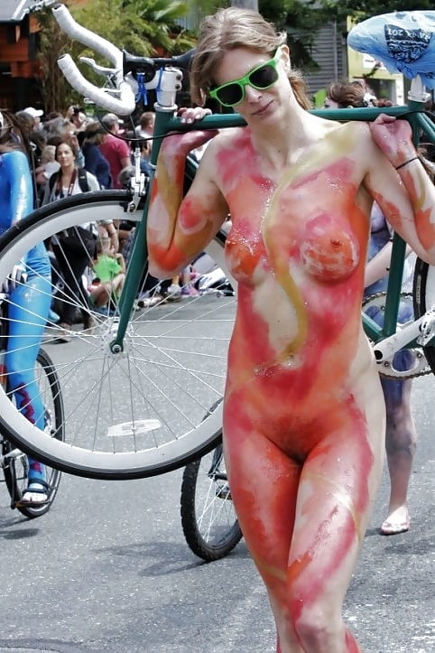 Previews from World Naked Bike Ride 2017 porn pictures