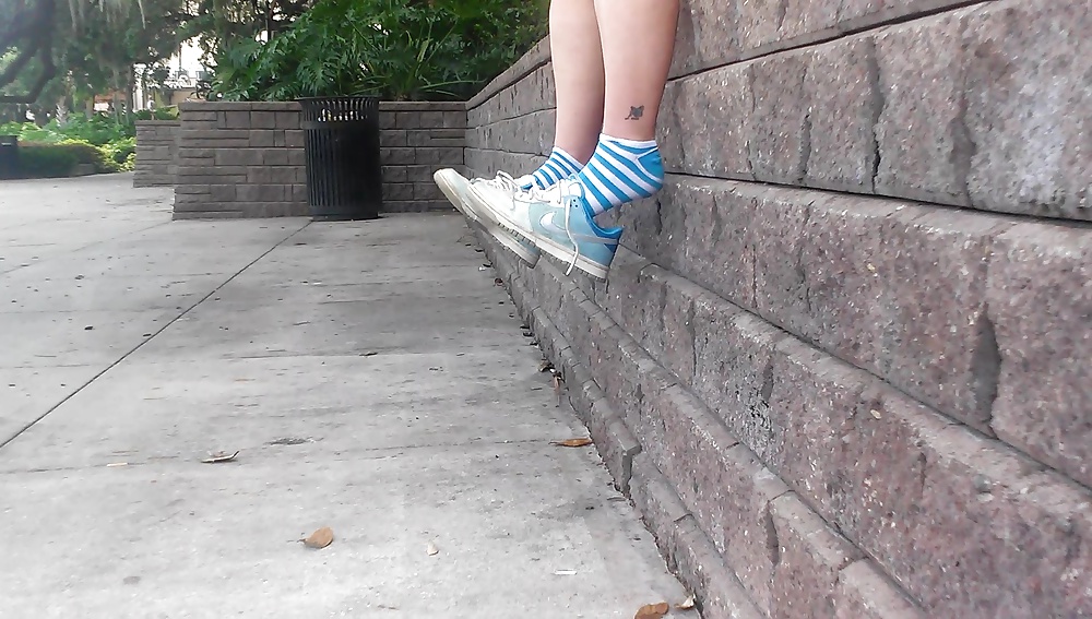 Blue strip socks porn pictures