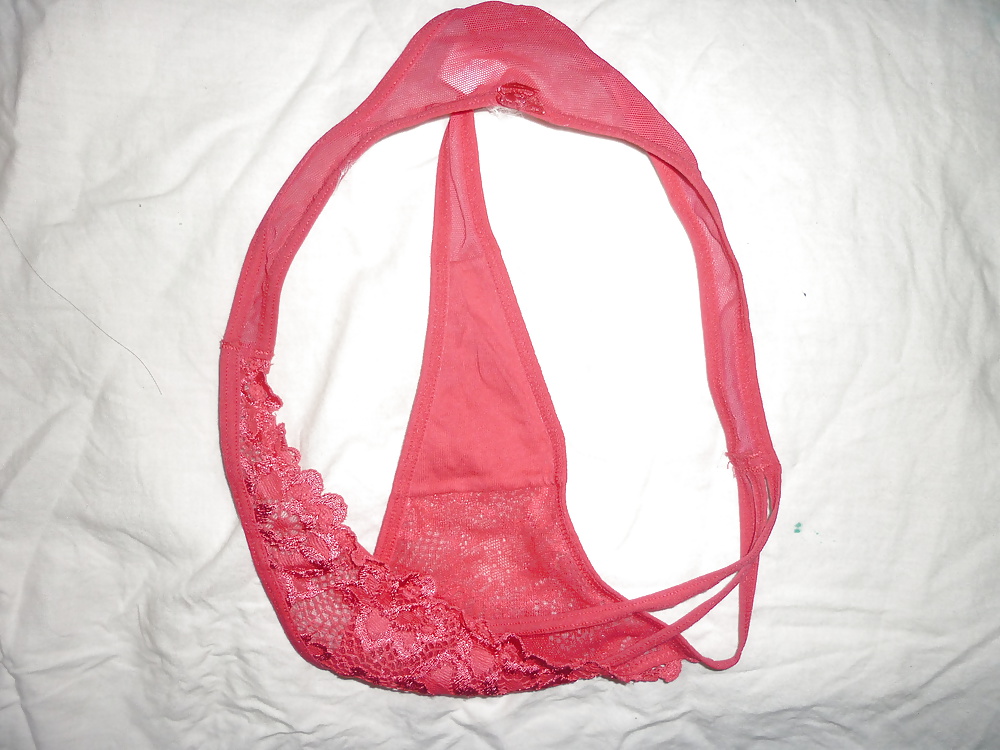 My wife's red thong porn pictures