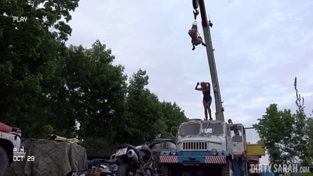 dirty sarah sexy bitch in ropes         