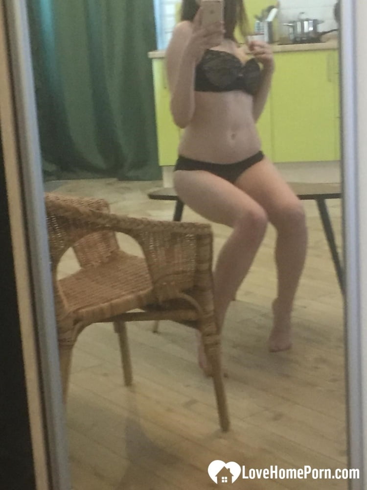 Trying out some new lingerie for my boyfriend - 41 Photos 