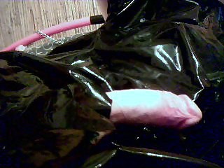 my cock in latex