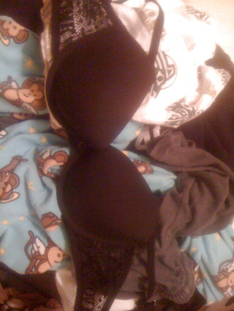 Friend's girl's bras and panties