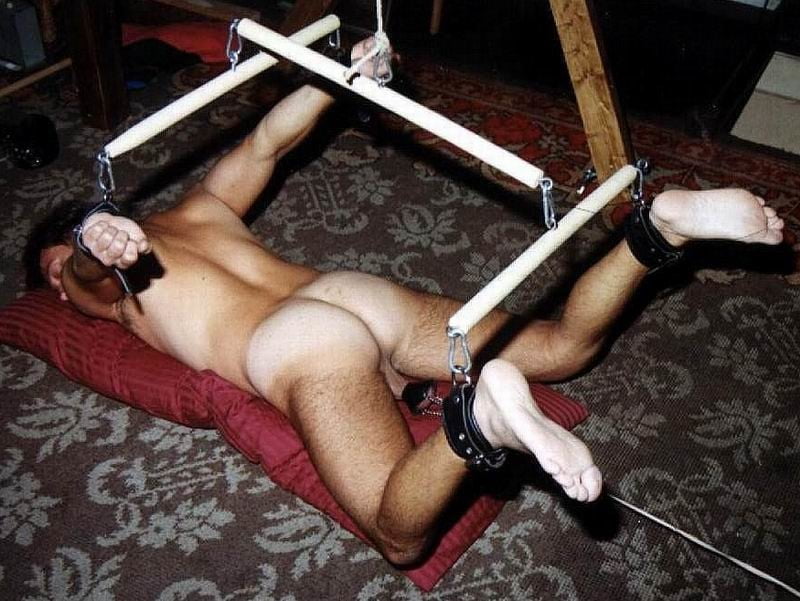 Hairy Male Bondage