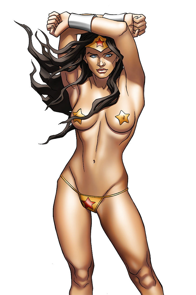 Dc Comics Naked Wonder Girl.