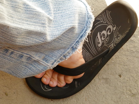 Teens feet
