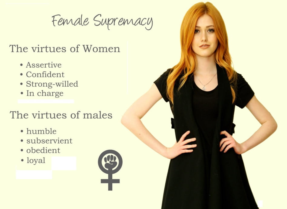 Female Supremacy Captions.
